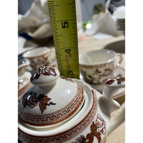 Nasco Indian Tree mini tea set - Picture 8 of 8